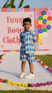 The Wonderfest Caravan Print Premium Linen Coord Set - Funny Bones Clothings