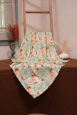 Tiger and The Bush Themed Bamboo Muslin Cotton Blanket - Funny Bones Clothings
