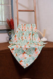 Tiger and The Bush Themed Bamboo Muslin Cotton Blanket - Funny Bones Clothings