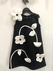 Twilight Petals Monochrome Onepiece - Funny Bones Clothings