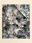 Zebra Print Satin Blazer Dress - Funny Bones Clothings